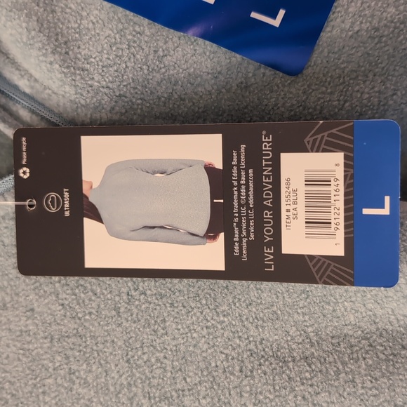 NWT Eddie Bauer fleece size L - Picture 2 of 3